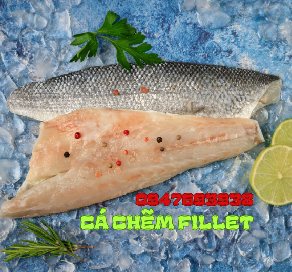 Cá chẽm fillet ( cá vược ) 1kg