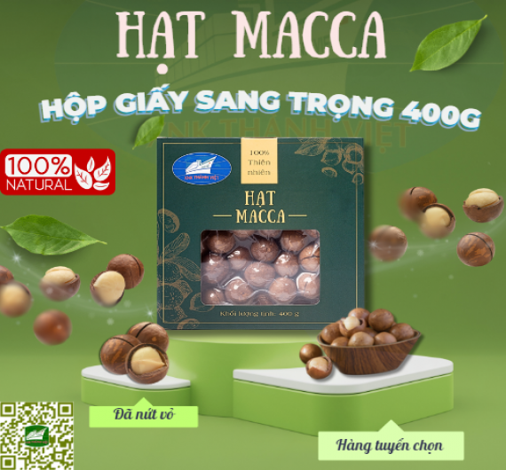 HẠT MACCA 400G