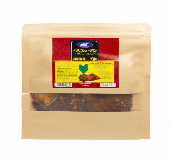 KHÔ BÒ MIẾNG 120G