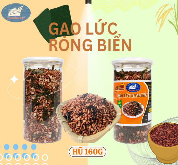 GẠO LỨC RONG BIỂN 160GR