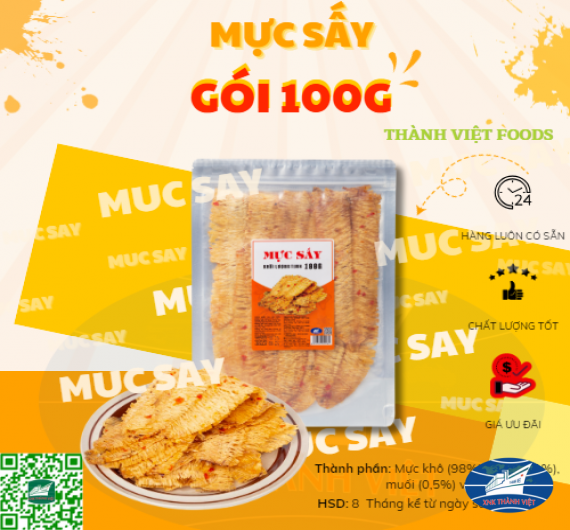 MỰC SẤY 100gr
