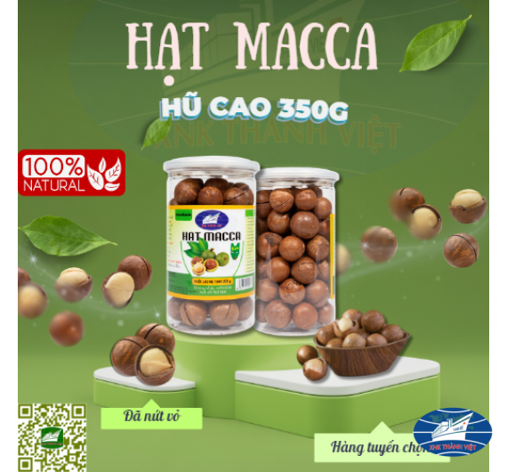 HẠT MACCA 350G