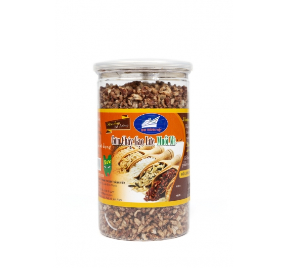 Cơm Cháy Gạo Lứt Muối Mè 160 G