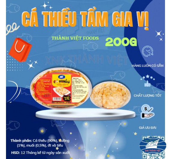 KHÔ CÁ THIỀU 200GR 
