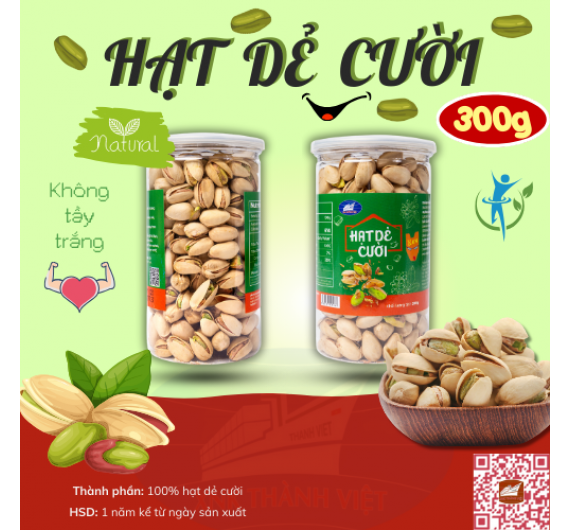 HẠT DẺ CƯỜI 300 gram 
